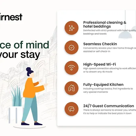 Cosy Duplex Rooftoop W/ Ac | By Airnest *